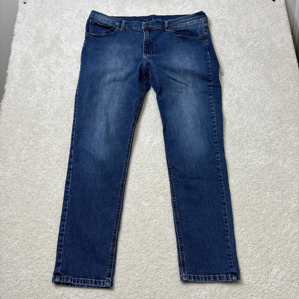 MOTT AND BOW Jeans Women's 32x30 Blue Boyfriend‎ Denim Medium Wash
